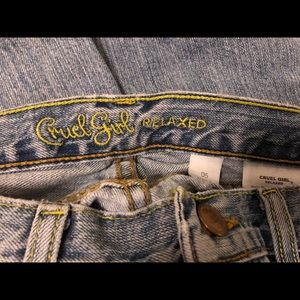 Cruel Girl Relaxed Jeans - Size 5